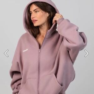Cloud zip hoodie Orchid